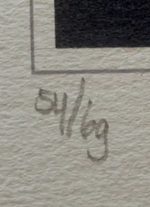 AcheterCorneille - Piezogravure (Piezo grafiek) 2002(uniek handgesigneerd!)? Enchérissez de 150!