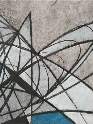 Niet of onleesbaar gesigneerd - Abstracte figuren kopen? Bied vanaf 1!