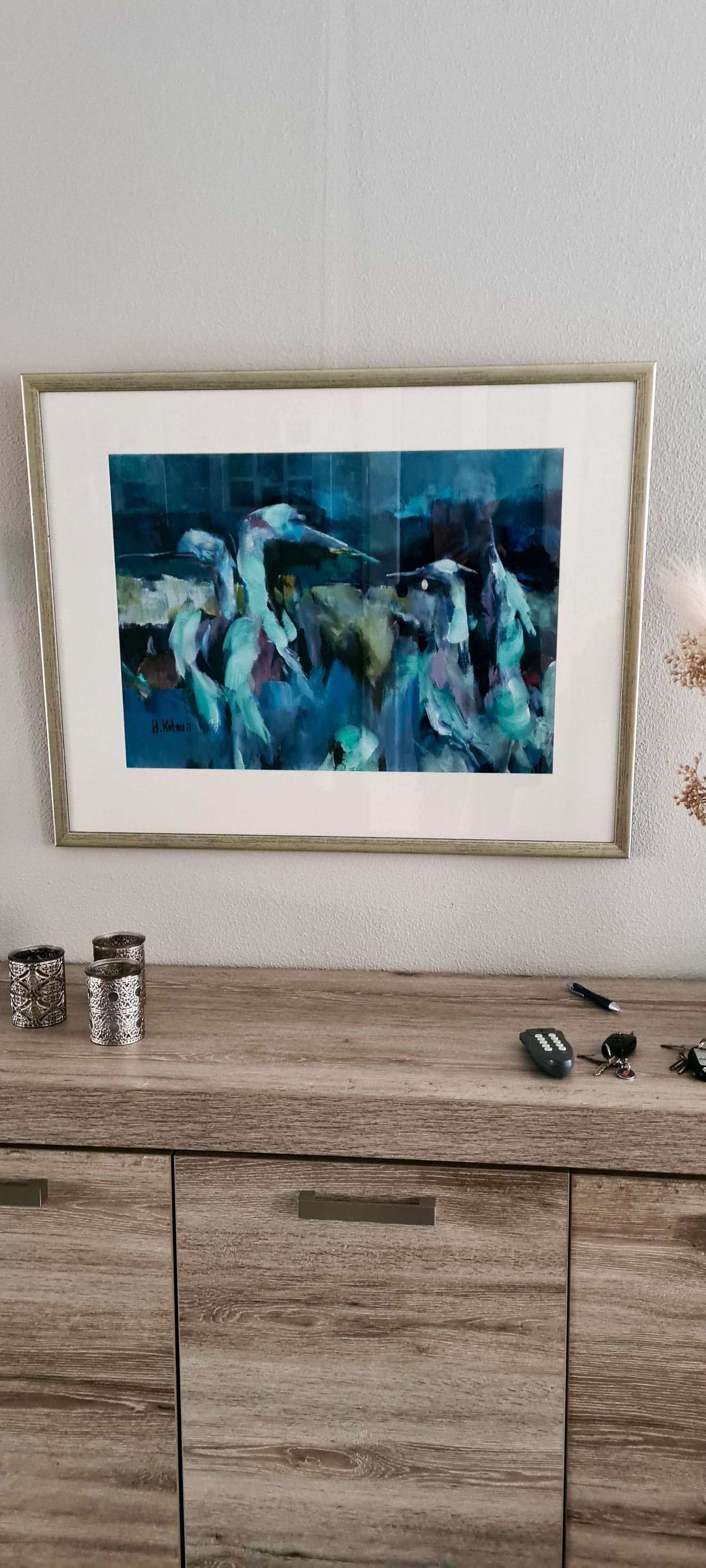 Helma Kotoun - Blauwe reigers kopen? Bied vanaf 250!