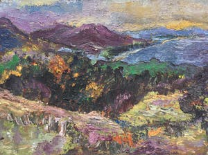 Jan Harmannus Lambeck - C4784-8, Berglandschap kopen? Bied vanaf 275!