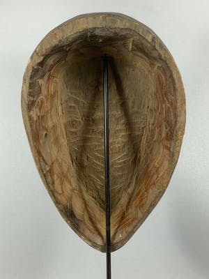 Igbo - 200503 - Tribal Used African IGBO Mask - Nigeria. kopen? Bied vanaf 35!