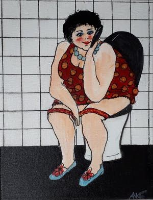 Anke Peddemors - kunst voor in het kleinste kamertje kopen? Bied vanaf 15!