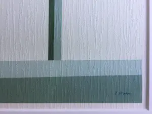 Vittorio Stoppa - strand Knokke | offset litho - ingelijst kopen? Bied vanaf 35!