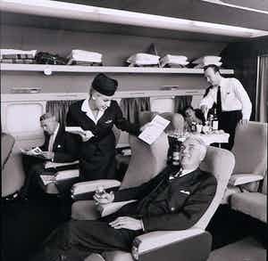 Paul Huf - C-Print met Dibond, KLM Polar Route verkocht voor € 1!