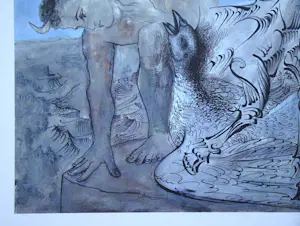 Pablo Picasso - Jong wild, paard, vogel - Offsetdruk - 1966 kopen? Bied vanaf 50!