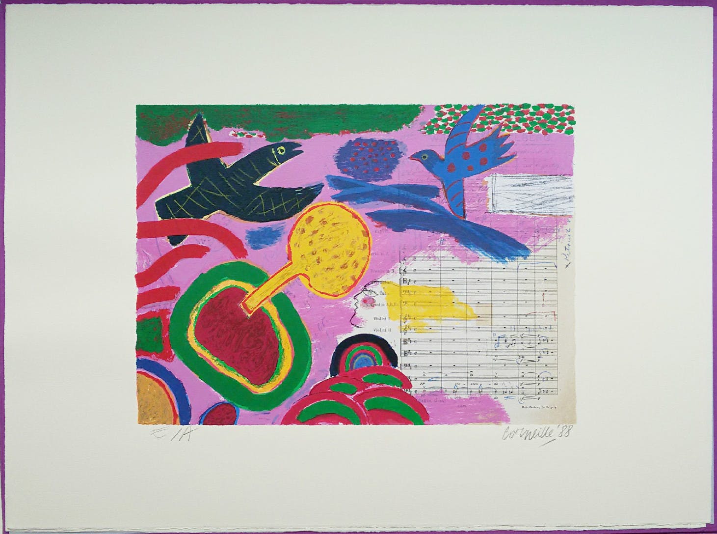 Corneille - Complete “100 jaar Concertgebouw” portfolio met 6 zeefdrukken kopen? Bied vanaf 1000!