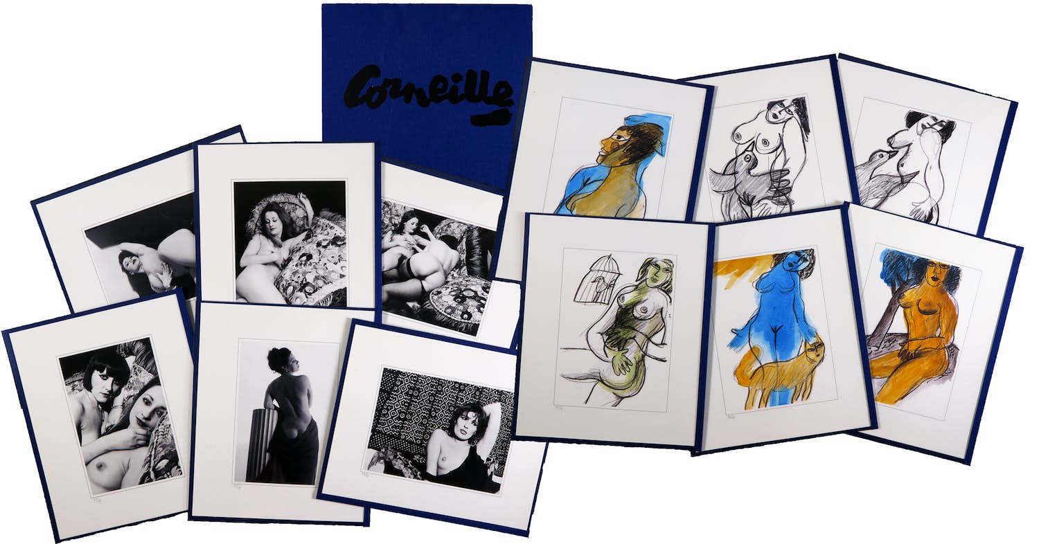 Corneille - Portfolio met 12 piezografieken en -foto's, De Vrouwen van Corneille kopen? Bied vanaf 150!