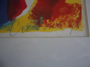 Jan Cremer - zeefdruk: L'histoire des Coeurs III - 1998 Groot kopen? Bied vanaf 225!