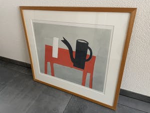 Klaas Gubbels - Witte kan op Oranje tafel - Nr 147 kopen? Bied vanaf 600!