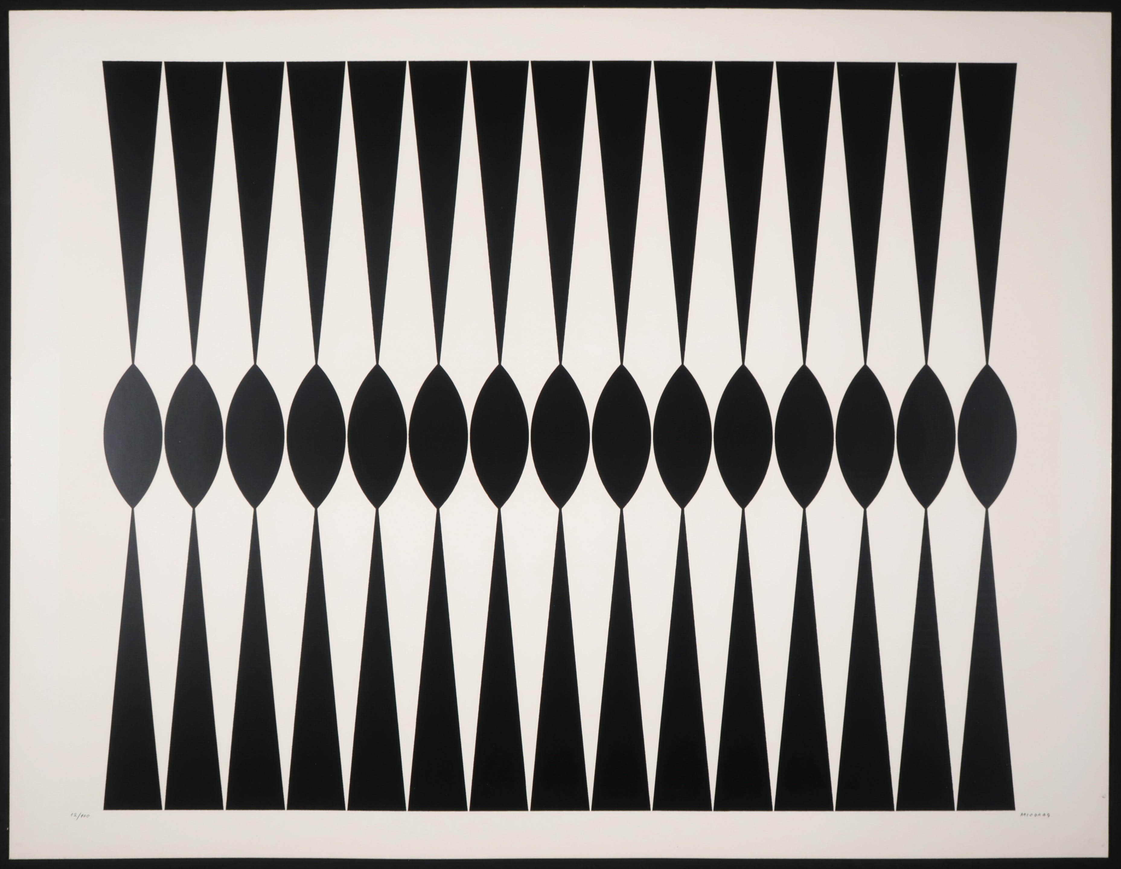 Dordevic Miodrag - Zeefdruk, Abstracte compositie  kopen? Bied vanaf 20!