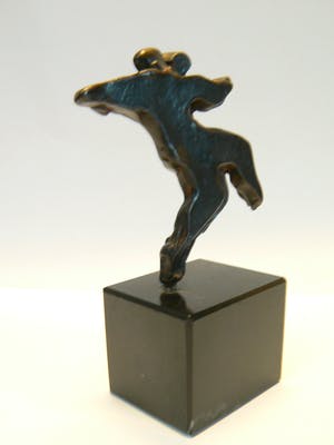 Eric Claus - brons op sokkel - Tango kopen? Bied vanaf 175!