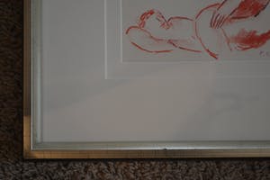 Frans Schuursma - Vrijend koppel - gesigneerde potloodtekening kopen? Bied vanaf 1!