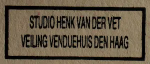 Kees van Bohemen - proefdruk: wielrenner (unieke kleurencombinatie!) kopen? Bied vanaf 70!