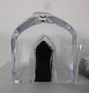 Bibi Smit - / Novy Bor, Drie glasobjecten (huisjes) kopen? Bied vanaf 100!