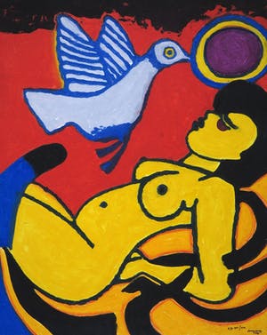 Corneille - Carborundum op geschept papier, Oh Colombe kopen? Bied vanaf 1!