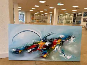 Gena - Abstract Blue kopen? Bied vanaf 10!