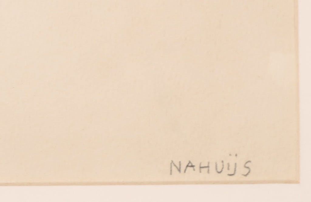 Hans Nahuijs - Hans Nahuijs: Aquarel, Bergtop kopen? Bied vanaf 20!