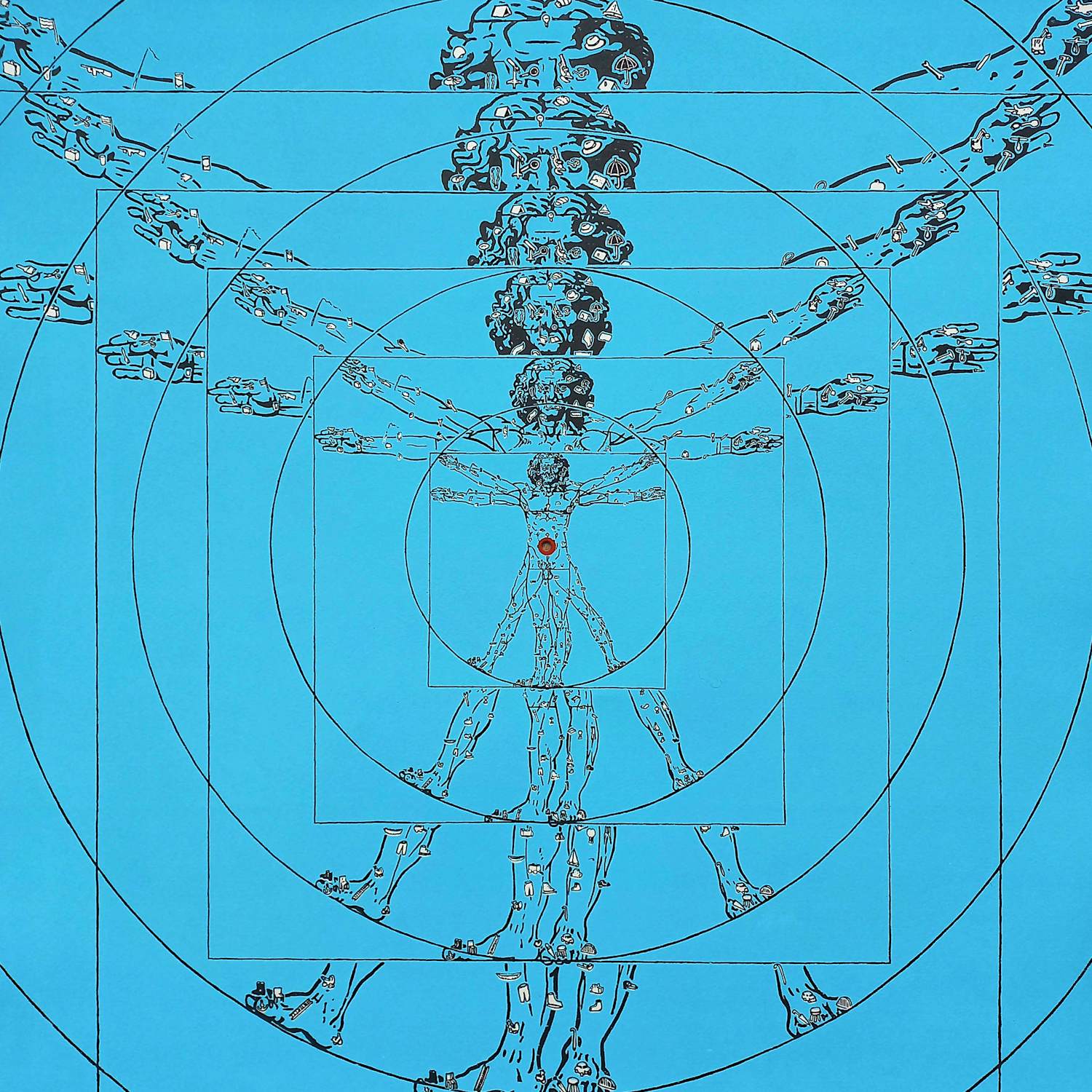 Rob Scholte - Van zintuig tot werktuig, zeefdruk (groot!) kopen? Bied vanaf 125!