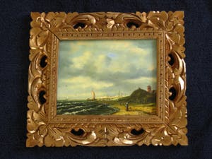 Niet of onleesbaar gesigneerd - Aan de kust. kopen? Bied vanaf 10!