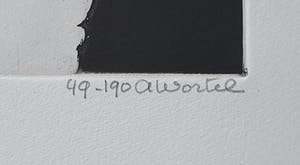Ans Wortel - Ets/ aquatint: 'Uitgangspunt voor vlinders' kopen? Bied vanaf 75!