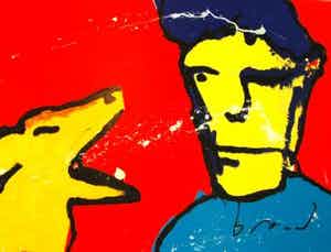 Herman Brood - Iggy - lievelingshond van Herman verkocht voor € 295!