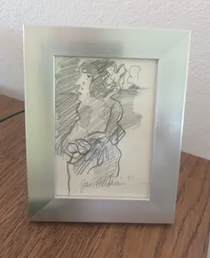 Jan Sierhuis - Flamenco Danseres - 1992 - Potloodtekening - 14 x 10 cm - Gesigneerd kopen? Bied vanaf 25!