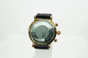 23-  Robuust Nautica Ocean Beach Chronograaf quartz heren polshorloge kopen? Bied vanaf 15!