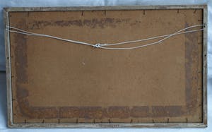 Wim Steijn - Tekening pastelkrijt , “Landschap” – gesigneerd & ingelijst – ca 1970 kopen? Bied vanaf 40!