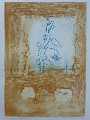 Jan Montyn - ABSTRACTIE / KLEURETS / 65x50cm / SIG / 1986 kopen? Bied vanaf 75!