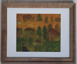 Eugène Brands - Persoon in landschap kopen? Bied vanaf 150!