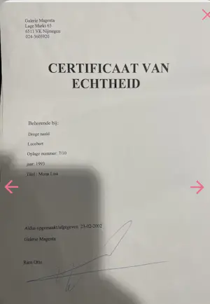 Lucebert - Droge naald - Mona Lisa kopen? Bied vanaf 240!