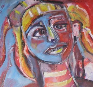 Christine Spierings - Olieverf op doek, Wake Up (Groot) kopen? Bied vanaf 100!