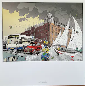 Joost Swarte - E.a. cassette 100 jaar GVB Amsterdam kopen? Bied vanaf 20!