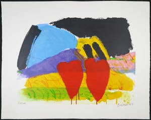 Jan Cremer - Zeefdruk, Tulips kopen? Bied vanaf 100!