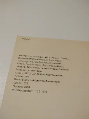 Buy Constant - Schilderijen 1969-77? Bid from 20!