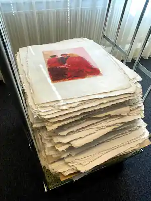 Guy Vandenbranden - en anderen! EXCLUSIEF: ZEER GROOT LOT van diverse grafische werken / oplages vendu pour 2501€ !