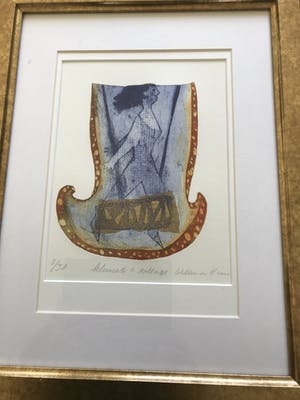 Willemien Holterman - Ets en collage kopen? Bied vanaf 20!