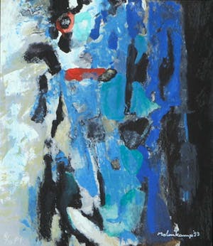 Nico Molenkamp - Lot van twee verschillende zeefdrukken kopen? Bied vanaf 20!