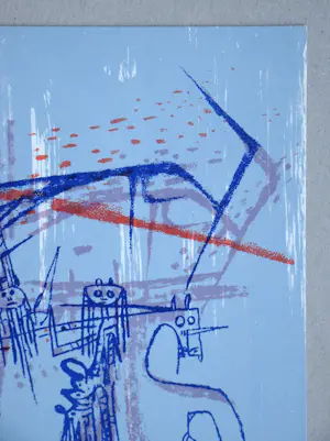Wifredo Lam - Ambigue Affiniteiten - 1963 - Originele lithografie kaufen? Bieten Sie von 180!