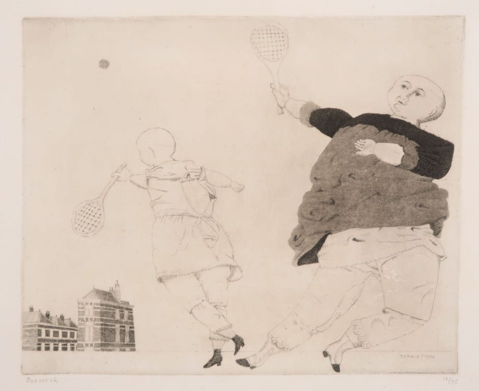 Herman Berserik - Herman Berserik: Ets, Tennis kopen? Bied vanaf 35!