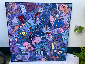 Buy Paul Pasman - smoked broken booze in a violent snake - heart ( B )? Bid from 450!