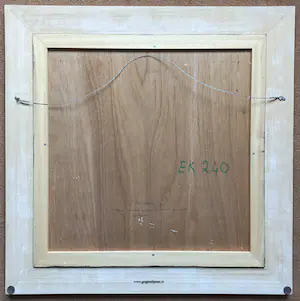 Piet Dirkx - Referentie, acrylverf op paneel (mooi ingelijst) kopen? Bied vanaf 275!