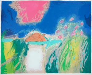 Henk van Vessem - Zeefdruk, Tussen de haven kopen? Bied vanaf 10!