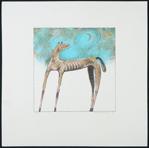 Jurjen Ravenhorst - Zeefdruk, Zonder titel kopen? Bied vanaf 1!