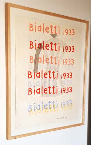 Klaas Gubbels - Klaas Gubbels Bialetti 2010. Uniek exemplaar! Oplage 1 verkocht voor € 675!