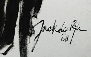 Jack de Rijk - Acryl op doek, Zonder titel - Ingelijst (Groot) kopen? Bied vanaf 1!