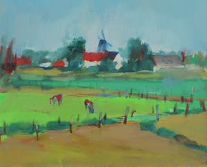 Henri Titselaar - Dorpsgezicht kopen? Bied vanaf 75!