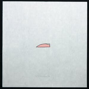 Cees Andriessen - Linosnede op rijstpapier, Zonder titel kopen? Bied vanaf 1!