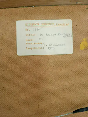 Jaap Stellaart - ''De Friese Kartograaf'' + monografie (boek) Jaap Stellaart (1920-1992) kopen? Bied vanaf 125!