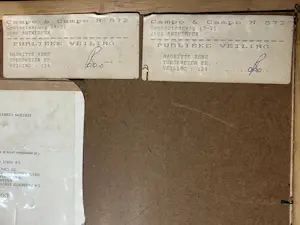 Rene Magritte - L’Ombre et son Ombre met certificaat 1976 kopen? Bied vanaf 499!